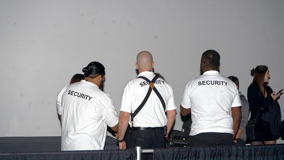 SafeHaven officers managing crowd control at an event